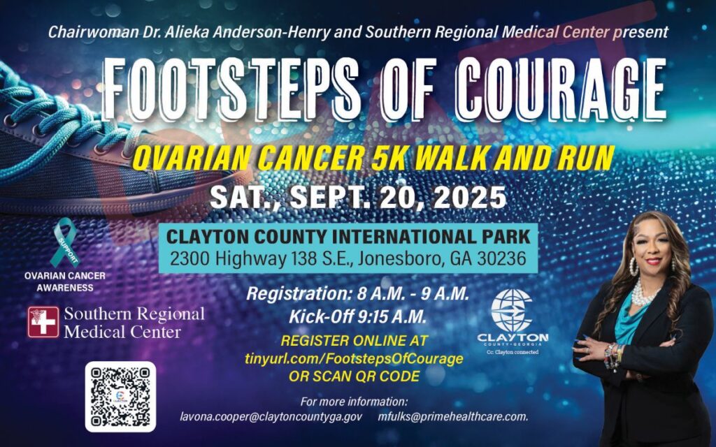 Footsteps of courage flyer