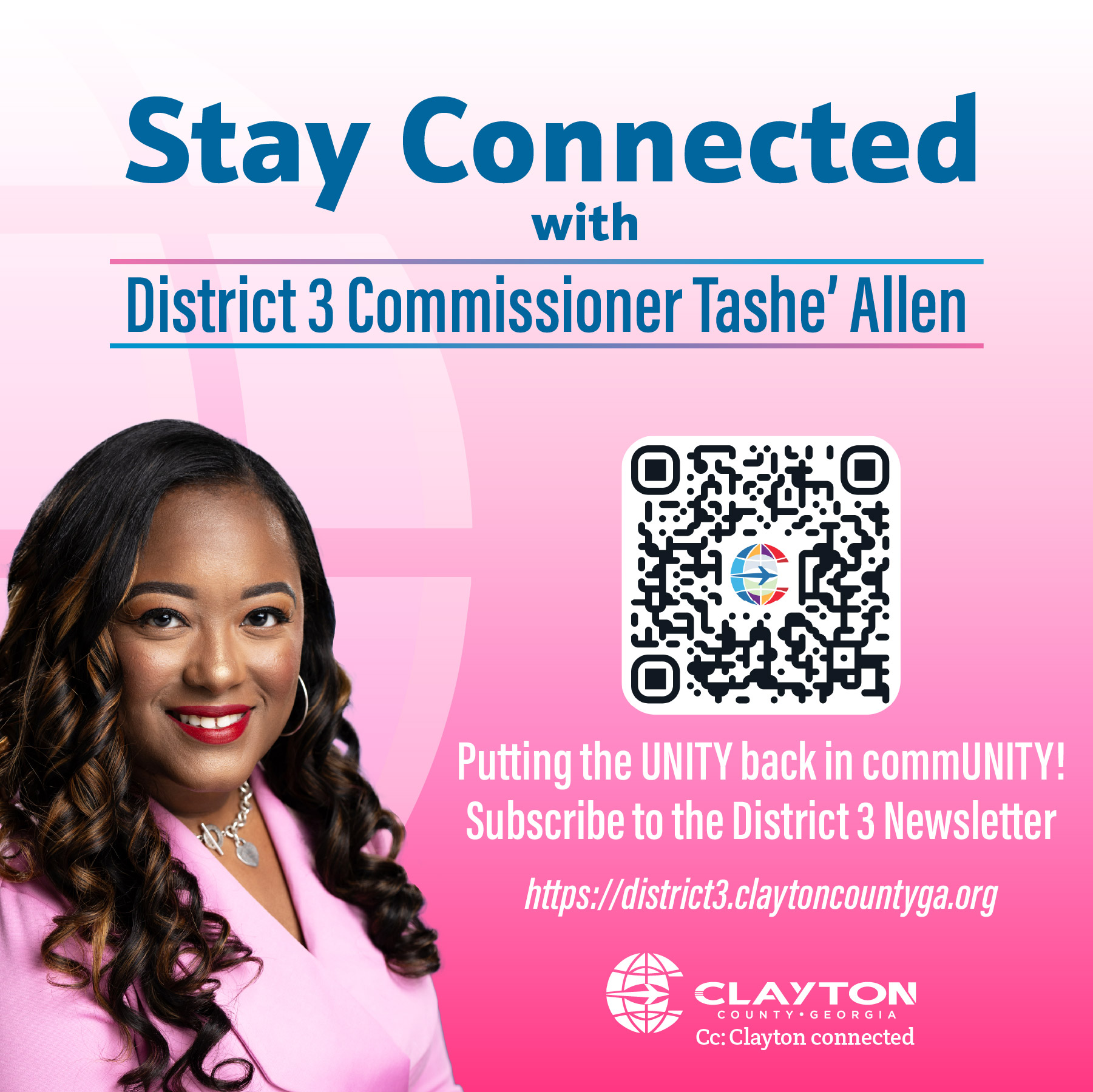 Stay connected with District 3 flyer May 2026
